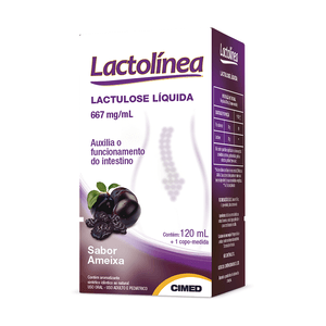 Lactolínea Sabor Ameixa 120ml + Copo Medidor