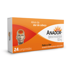 Anador 500mg 24 Comprimidos