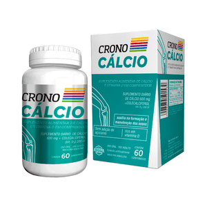Suplemento Alimentar Crono Cálcio 60 Comprimidos
