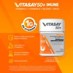 Suplemento-Alimentar-Vitasay-50--Imune-30-Comprimidos-Revestidos