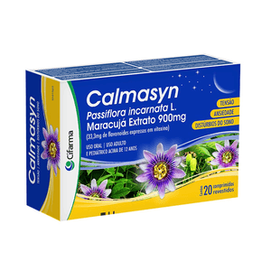 Calmasyn 900mg 20 Comprimidos Revestidos