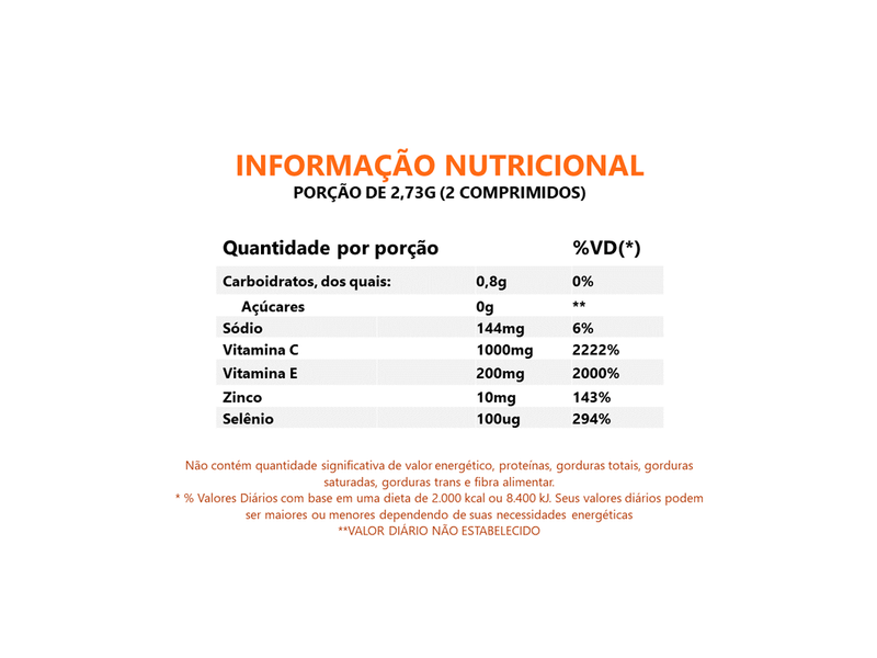Suplemento-Alimentar-Vitasay-50--Imune-30-Comprimidos-Revestidos