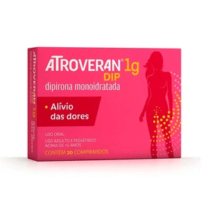 Atroveran Dip 1g 20 Comprimidos