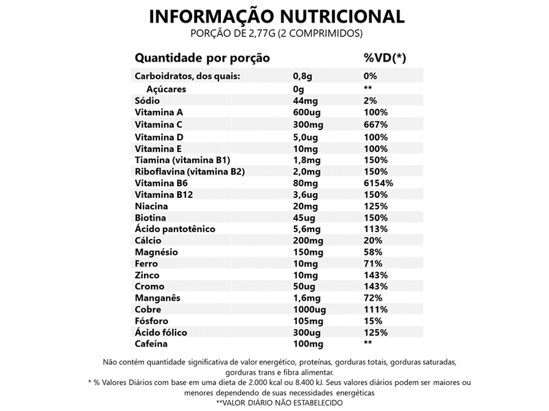 Suplemento-Alimentar-Vitasay-50--Homem-A-Z---Cafeina-30--Comprimidos-Revestidos