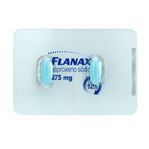 Analgésico Flanax 275mg 2 Comprimidos Revestidos
