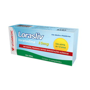 Lorasliv 10mg 12 Comprimidos