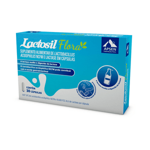 Suplemento Alimentar Lactosil Flora 30 Cápsulas