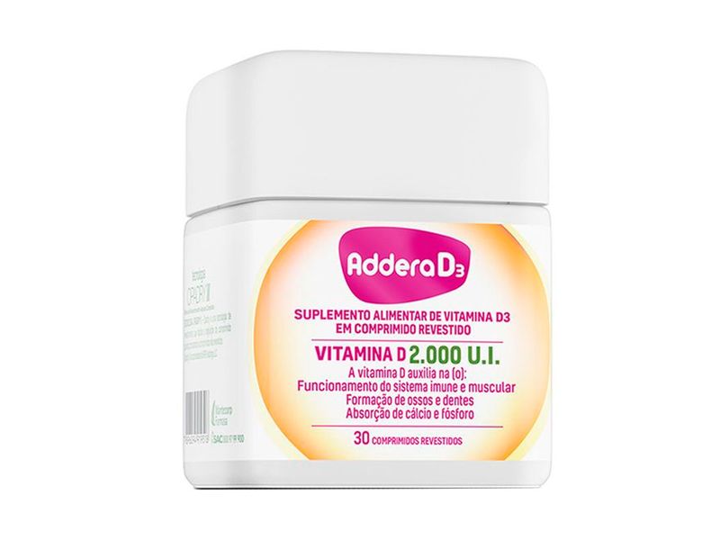 Suplemento-Alimentar-Addera-D3-2.000-U.I.-30-Comprimidos-Revestidos
