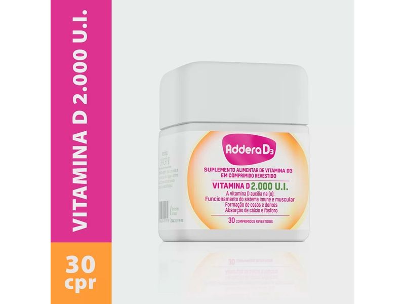 Suplemento-Alimentar-Addera-D3-2.000-U.I.-30-Comprimidos-Revestidos