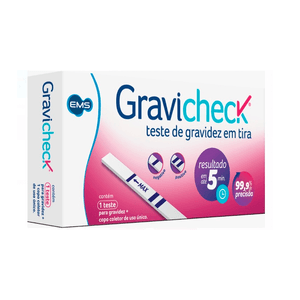 Teste de Gravidez em tira Gravicheck