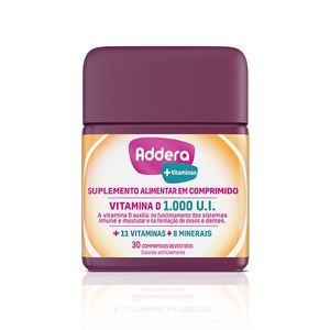 Addera Vitamina D 1.000UI 30 Comprimidos Revestidos