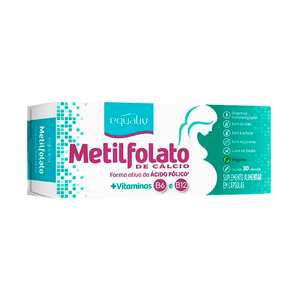 Metifolato de Cálcio Equaliv 30 Cápsulas