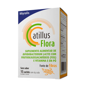 Atillus Flora 15 Sachês Sem Sabor