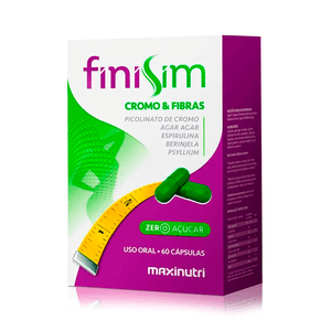 Finisim Cromo & Fibras 60 Cápsulas