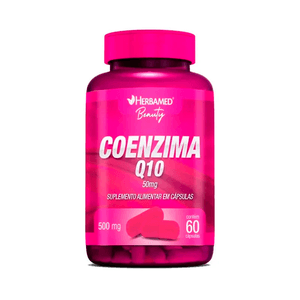 Suplemento Alimentar Coenzima Q10 500mg 60 Cápsulas