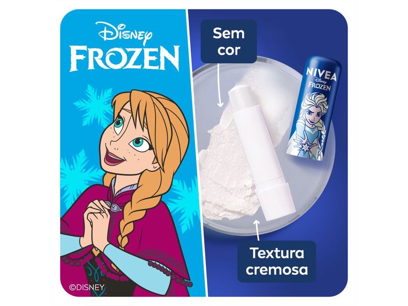 Hidratante-Labial-Nivea-Lip-Care-Disney-Frozen-48g
