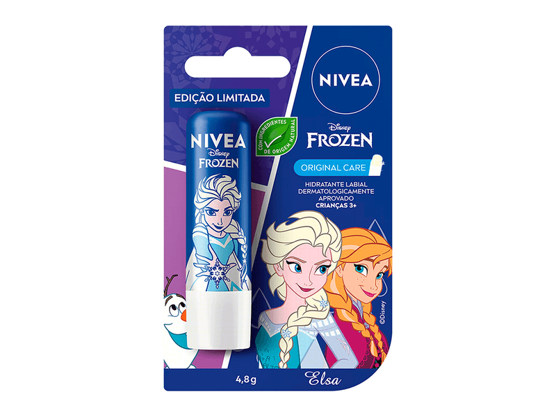 Hidratante-Labial-Nivea-Lip-Care-Disney-Frozen-48g