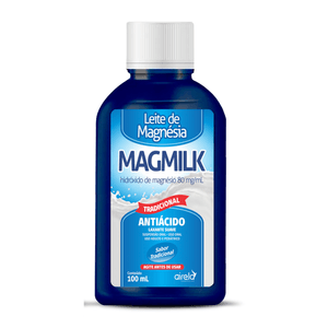 Leite de Magnésia Magmilk Sabor Tradicional 100ml
