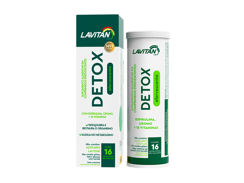Lavitan Detox 16 Comprimidos