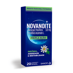 Novanoite Tripla Ação 320mg 20 Comprimidos Revestidos