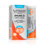 Suplemento-Alimentar-Vitasay-Imune-D-Tripla-Acao-Sabor-Laranja-10-Comprimidos-Efervescentes