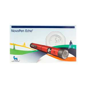 Caneta Aplicadora de Insulina NovoPen Echo Red 1 Unidade