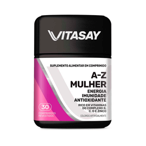 Suplemento Alimentar Vitasay A-Z Mulher 30 Comprimidos Revestidos