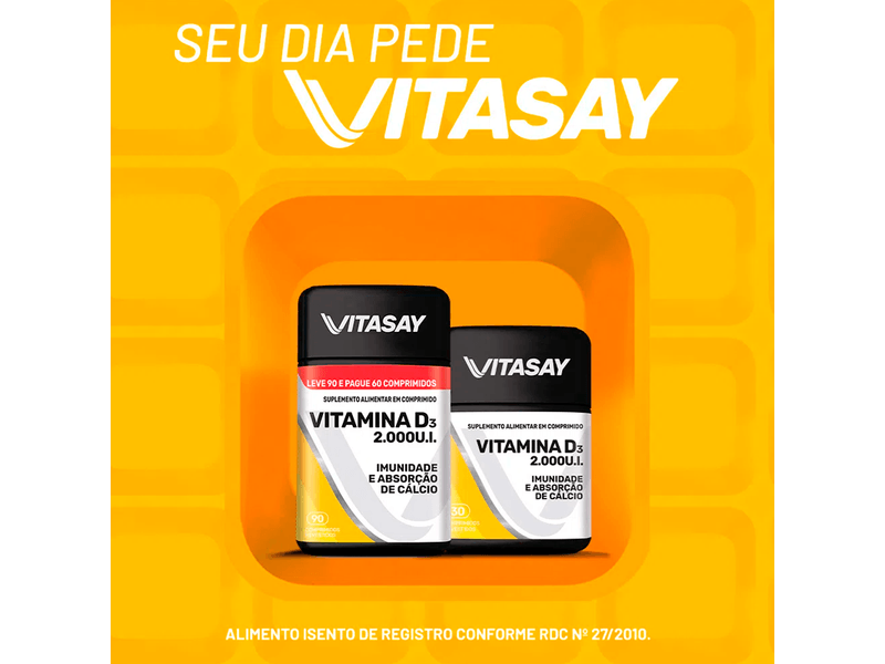 Suplemento-Alimentar-Vitasay-Vitamina-D3-2.000UI-90-Comprimidos-Revestidos