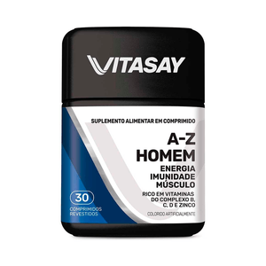 Suplementos Alimentar Vitasay A-Z Homem 30 Comprimidos Revestidos