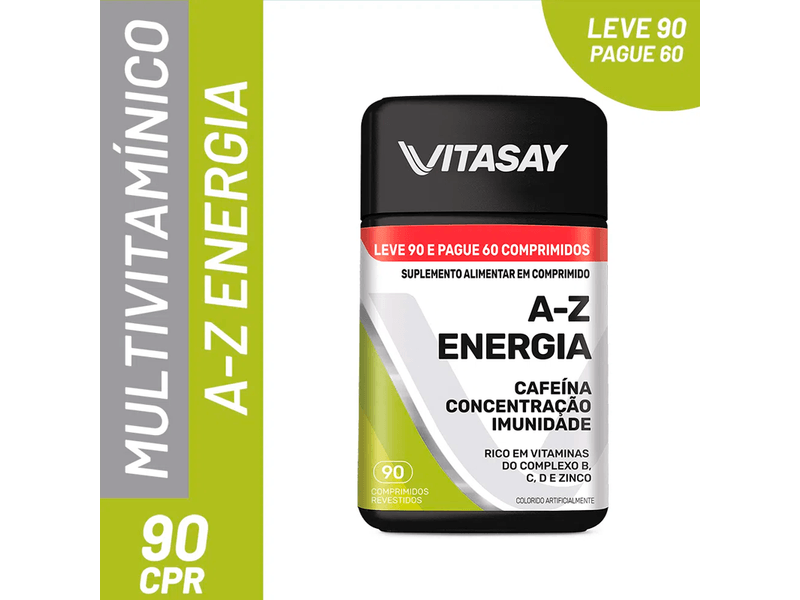 Suplemento-Alimentar-Vitasay-A-Z-Energia-90-Comprimidos-Revestidos