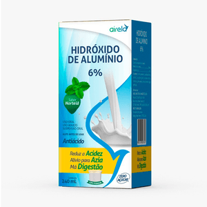 Hidróxido de Alumínio 6% Sabor Hortelã 240ml