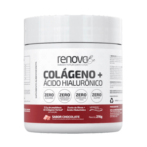 Colágeno Hidrolisado Renova Be Sabor Chocolate 216g
