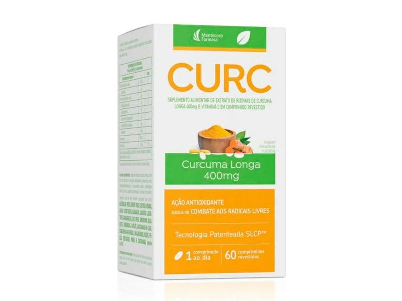 Suplemento Alimentar Curc 60 Comprimidos Revestidos