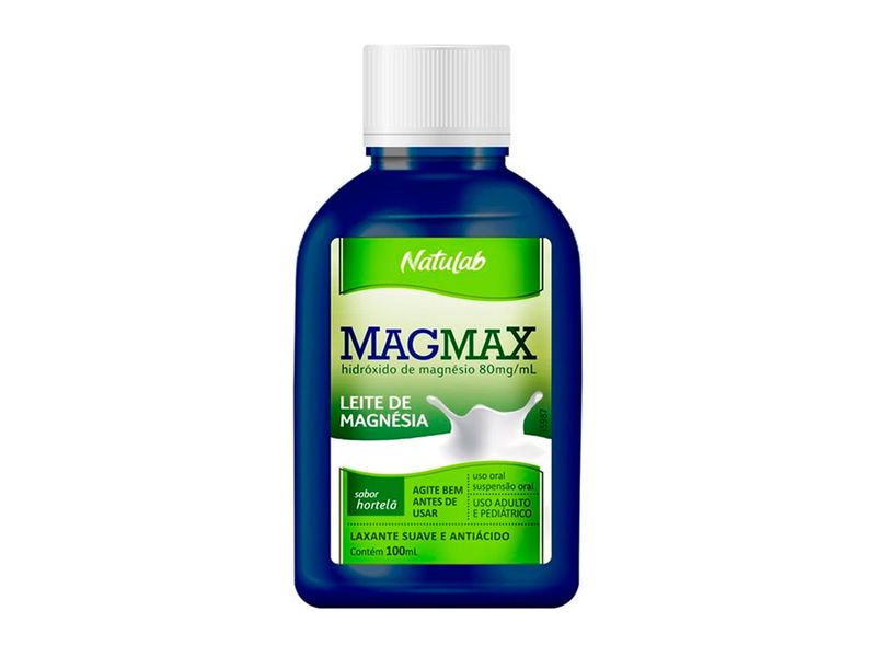 Leite-de-Magnesia-Magmax-80mg-ml-Natulab-Sabor-Hortela-100ml