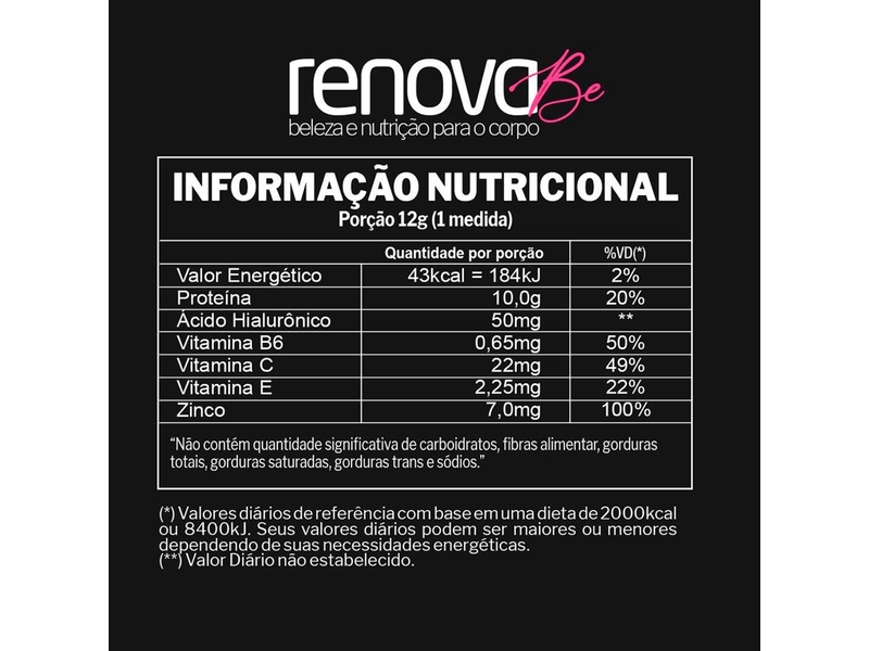 Suplemento-Alimentar-De-Colageno---Acido-hialuronico-Renova-Be-Sabor-Limao-216g