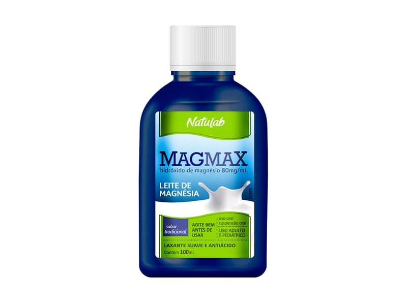 Leite-de-Magnesia-Magmax-80mg-ml-Frasco-100ml-Suspensao-Oral