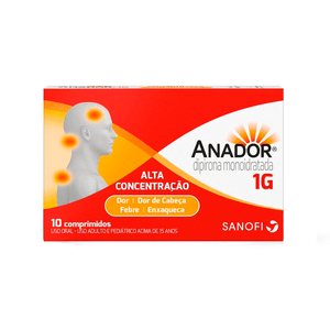 Anador 1g 10 Comprimidos