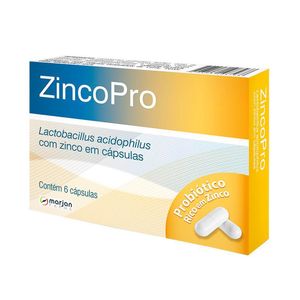 Zincopro 6 Cápsulas