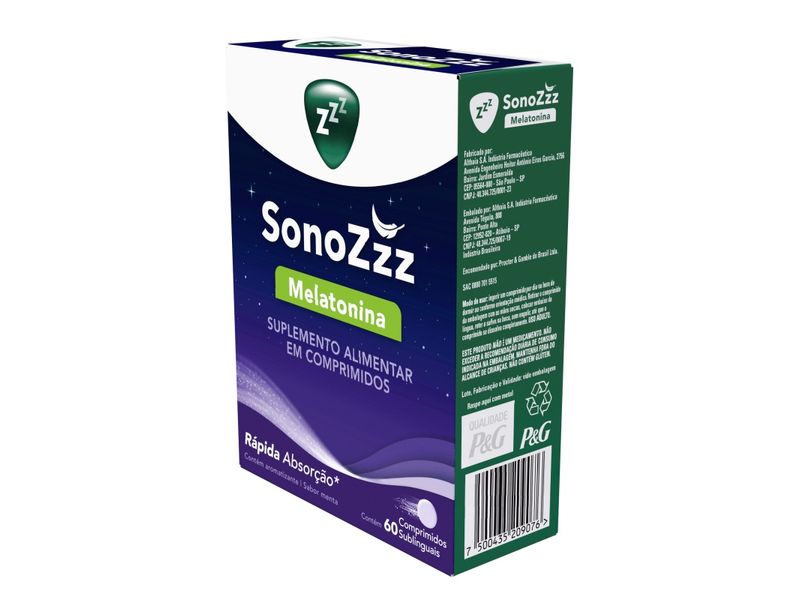 Suplemento-Alimentar-Sonozzz-Melatonina-Sabor-Menta-60-Comprimidos-Sublinguais
