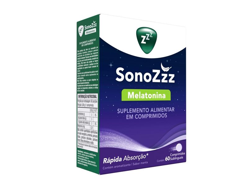 Suplemento-Alimentar-Sonozzz-Melatonina-Sabor-Menta-60-Comprimidos-Sublinguais