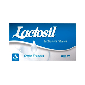 Suplemento Alimentar Lactosil 10.000 FCC 30 Comprimidos