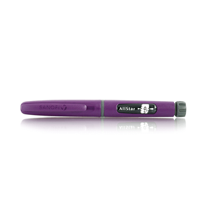 Caneta para Aplicação de Insulina All Star Roxa capacidade de 3mL