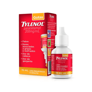 Tylenol Gotas 200mg/ml Solução Oral 15ml