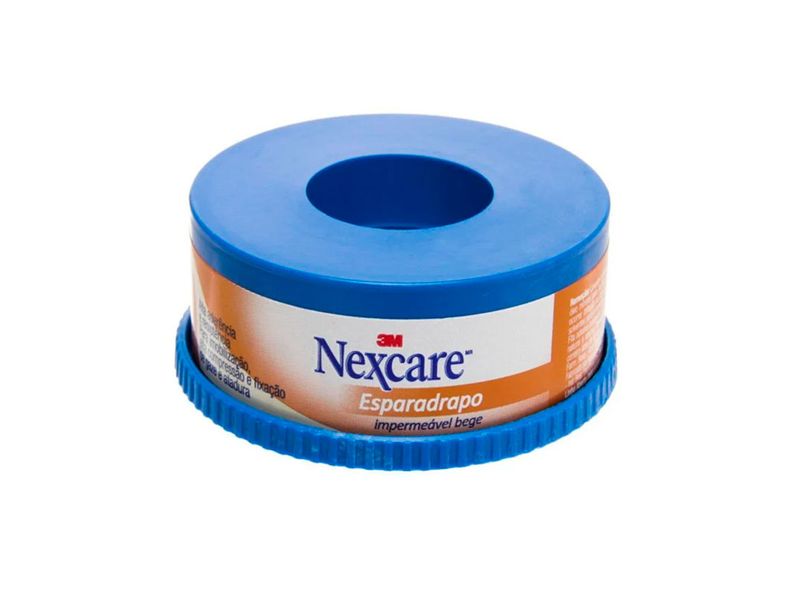 Esparadrapo-Nexcare-Impermeavel-Bege-12mm-x-3m