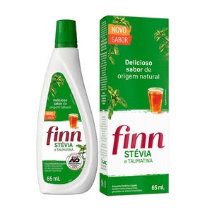 Adoçante Líquido Finn Stévia e Taumatina 65ml