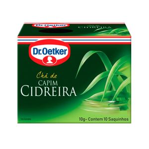 Chá de Capim Cidreira Dr. Oetker 10g