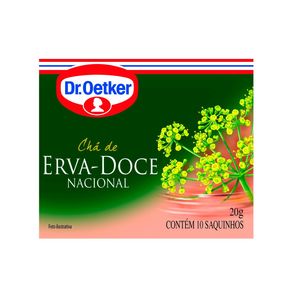 Chá de Erva Doce Dr. Oetker 20g