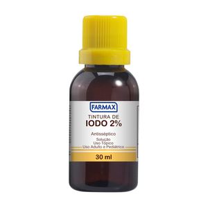 Tintura Iodo 2% Farmax 30ml