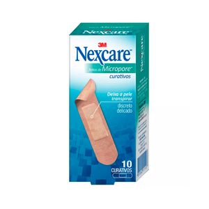 Curativo Micropore Nexcare 10 Unidades