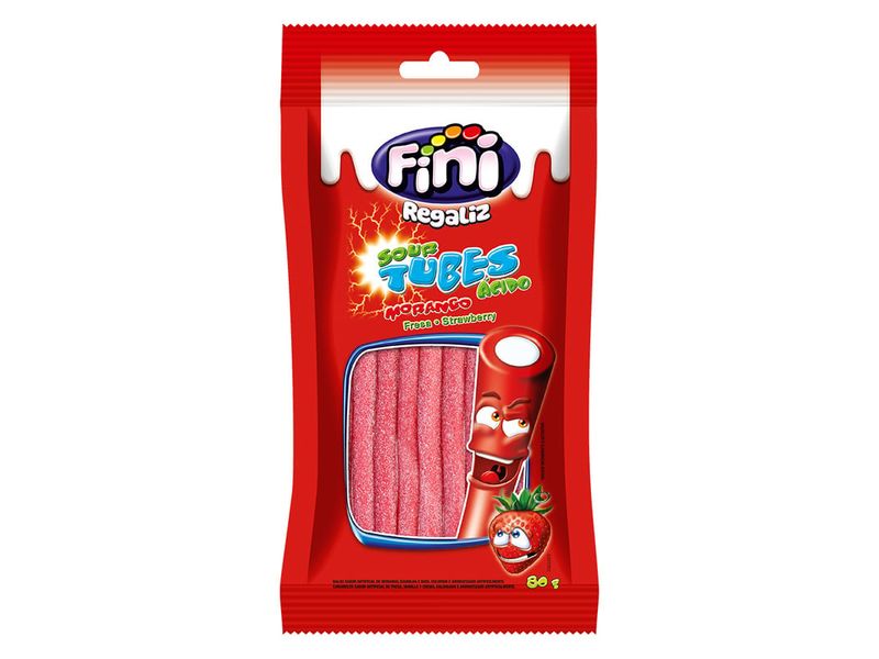 Balas-Fini-Regaliz-Sour-Tubes-Acido-Sabor-Morango-80g